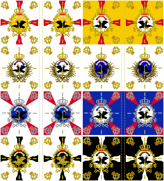 Prussia Line Infantry Flags Pre 1806 - 2