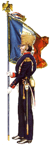 Porte-aigle 1815